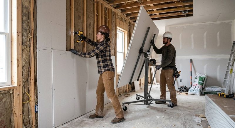 House Drywall Installation in Kansas City, MO